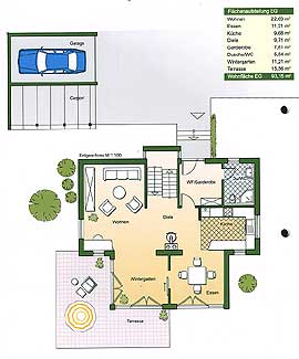 Vita Haus Typ E Grundriss EG Vita Haus Typ E Grundriss EG