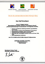 Seminar Schimmelpilzbelastungen